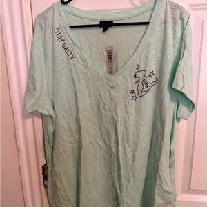 Torrid Mint Green Short Sleeve Mermaid Tee